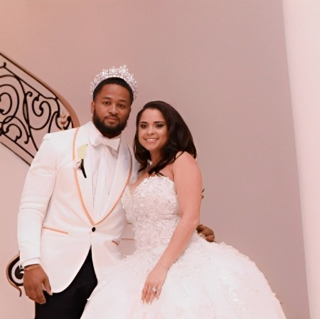 The Marriage ceremony picture of Nina Heisser and Earl Thomas.